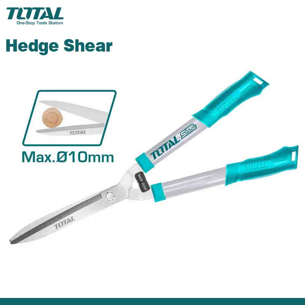 TOTAL Hedge Shear – Ergonomic Design for Effortless Cutting
