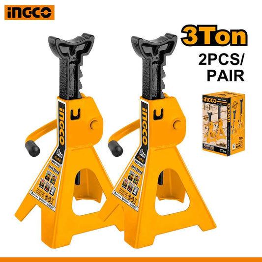 Car Jack Stands Pair for Garage & Workshop Use