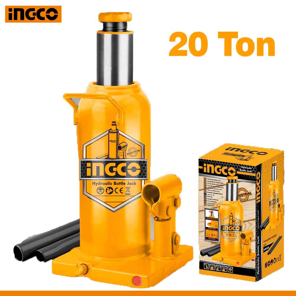 20-Ton Hydraulic Bottle Jack