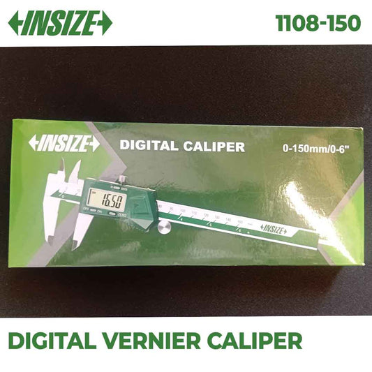 INSIZE Digital Caliper 0-150mm 1108-150 – Electronic Vernier 6 Inch