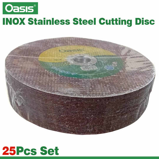 4" INOX Stainless Steel Cutting Disc (25Pcs Set) 107x1.2x16mm