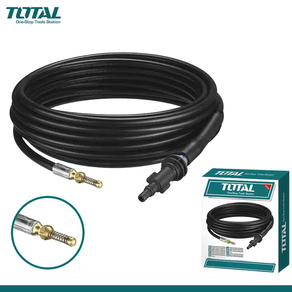Pressure Washer Drain Cleaning Hose 7.5m with Spring Head