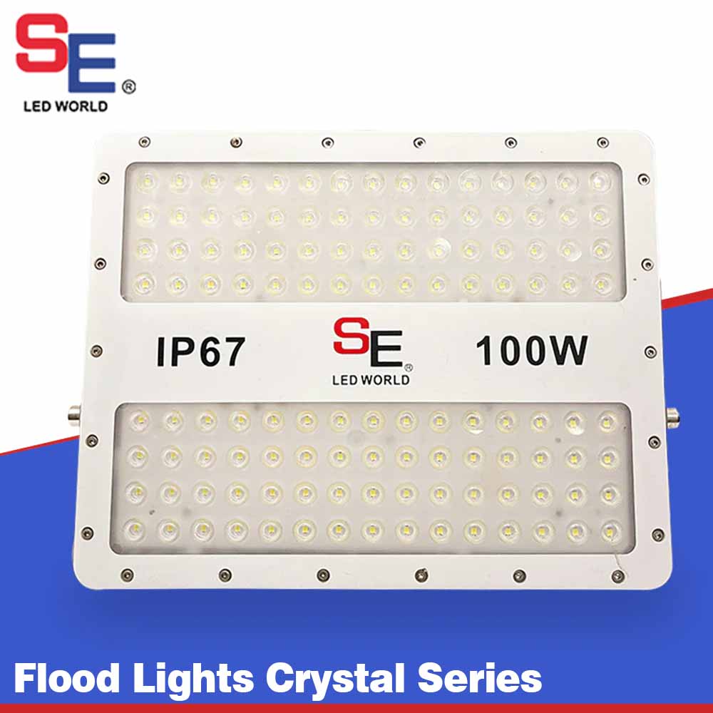 SE LED Flood Light Crystal Series High Brightness Outdoor Lighting 200watts