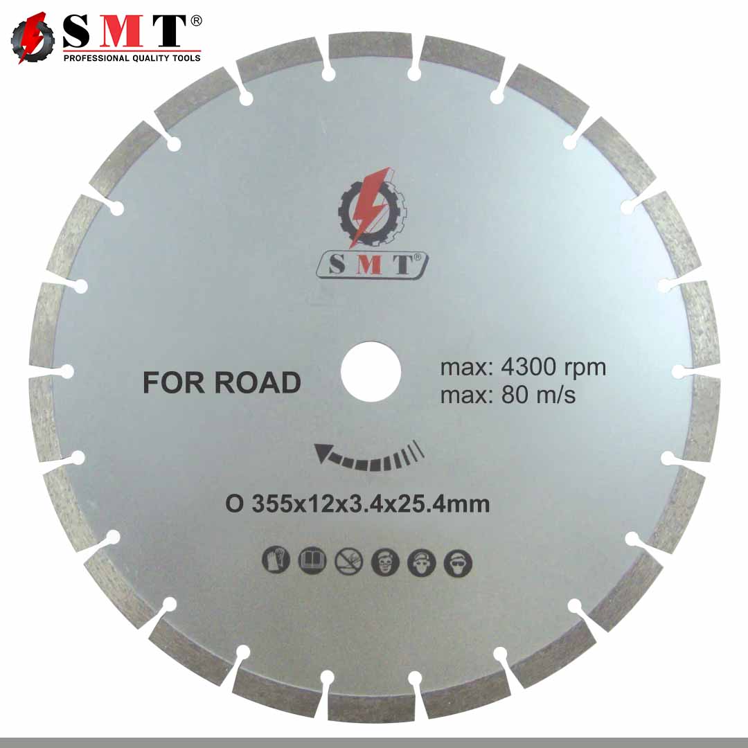 Diamond Saw Blade Premium Road Cutter 14 Inch (355mm) Price in Pakistan | Concrete Road Cutting Blade