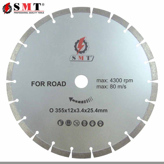 Diamond Saw Blade Premium Road Cutter 14 Inch (355mm) Price in Pakistan | Concrete Road Cutting Blade