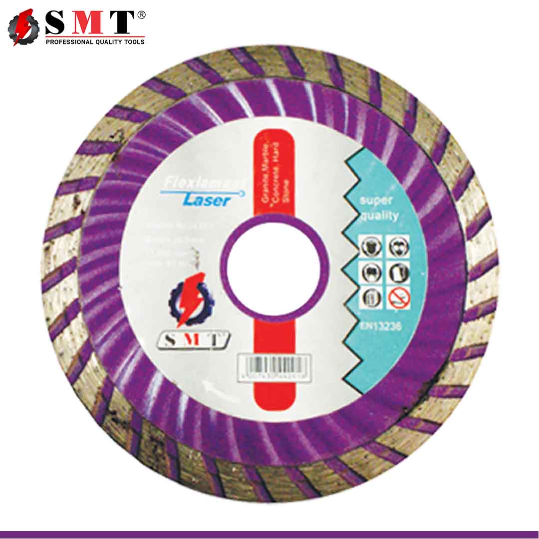 SMT Diamond Saw Blade Turbo Wave for Granite, Marble & Stone Cutting