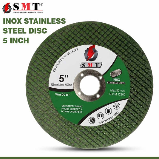SMT INOX Stainless Steel Disc 5 Inch (125x1.2x22.2mm) Price in Pakistan