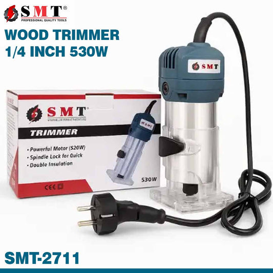 SMT Wood Trimmer 1/4 Inch 530W SMT-2711 Price in Pakistan