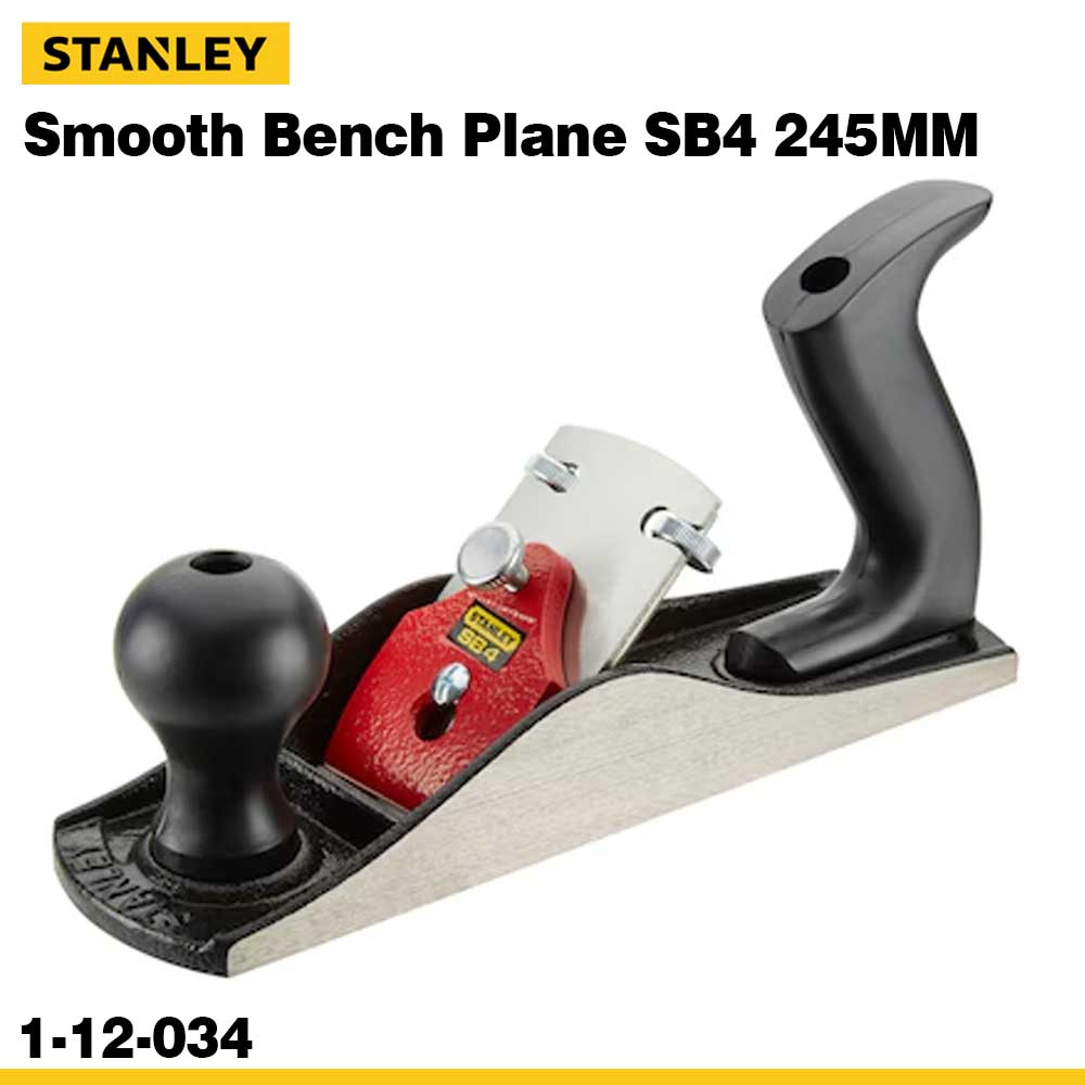 STANLEY No.4 Bench Plane 245mm x 50mm Woodworking Plane