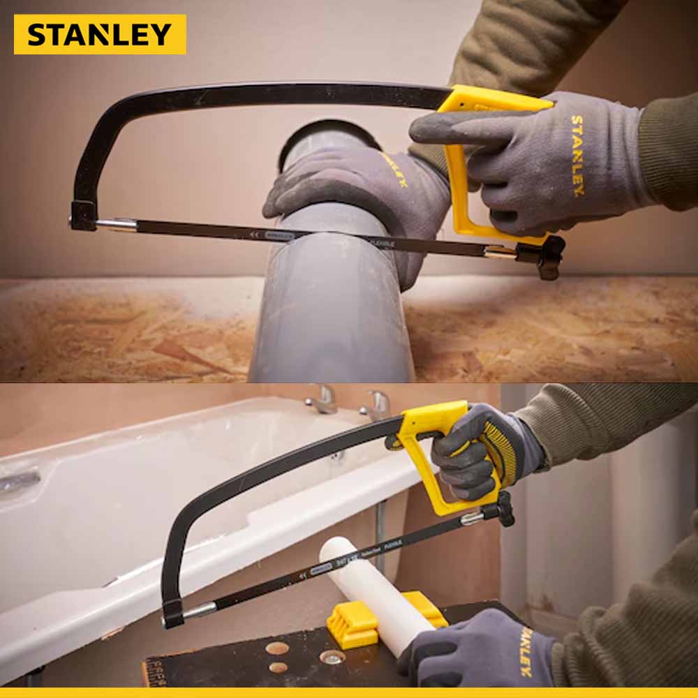 Stanley Professional Hacksaw 300mm Tool Free Blade Adjustment