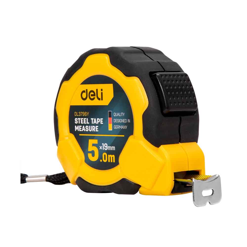 Deli DL3796Y 5m Measuring Tape