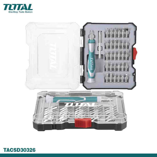 TOTAL 32PCS Precision Screwdrivers Set