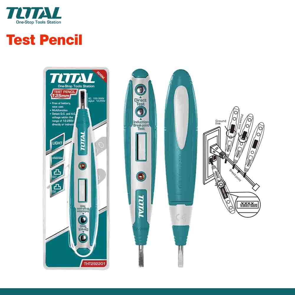 TOTAL Digital & Induction Voltage Tester