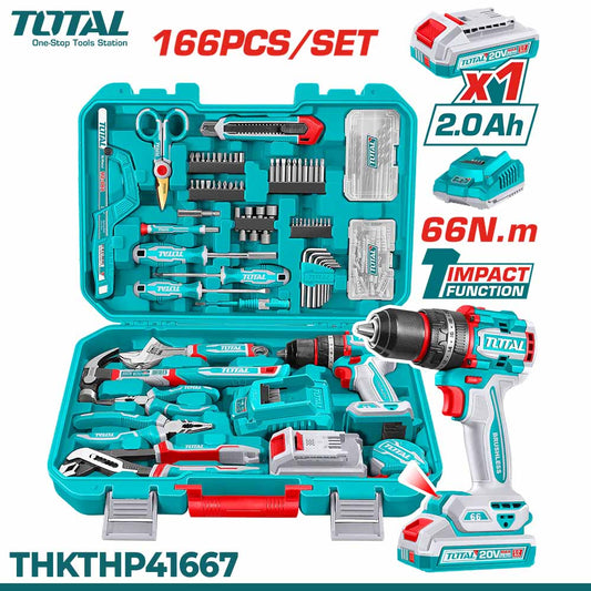 Total 166 Pcs Tool set THKTHP41667