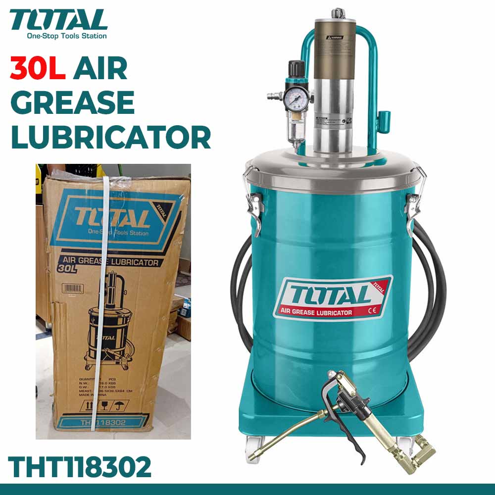 Air Grease Lubricator 30L for Workshops & Automotive Service Centers