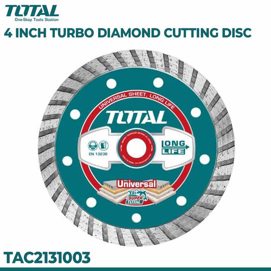4 Inch Turbo Diamond Cutting Disc | 100x16mm Tile & Marble Blade Price in Pakistan