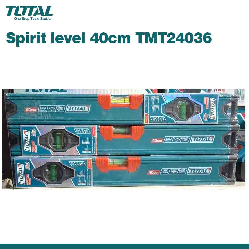 Total Spirit level 40cm TMT24036 packaging on a white background