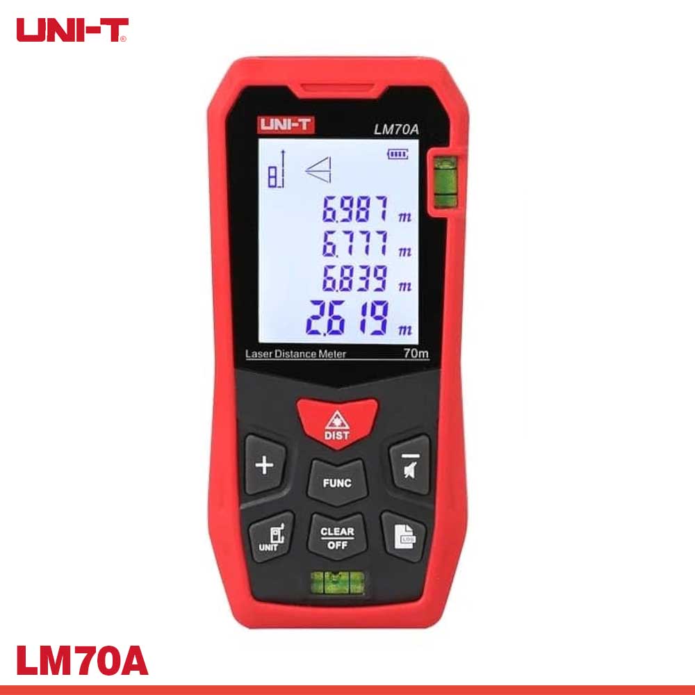 UNI-T LM70A Laser Distance Meter Digital 70M