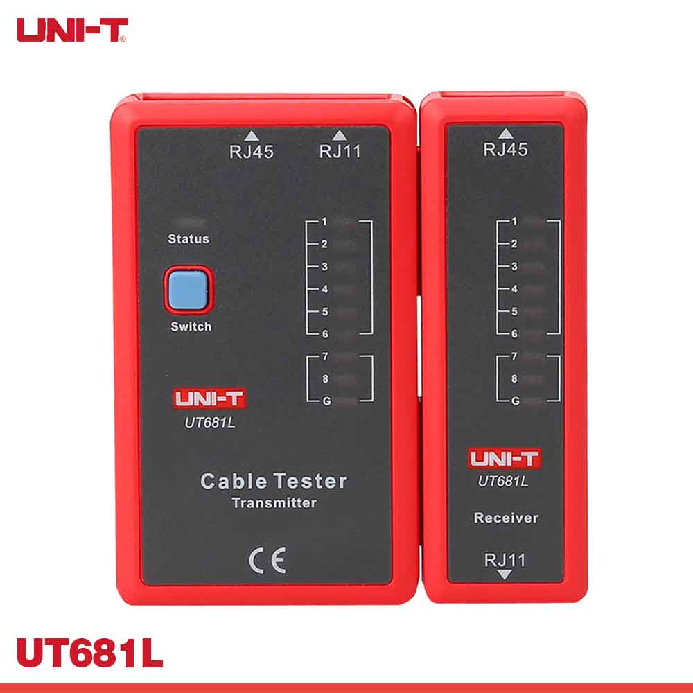 UNI-T UT681 Cable Testers – Ethernet, Telephone & HDMI Cable Testing Tools