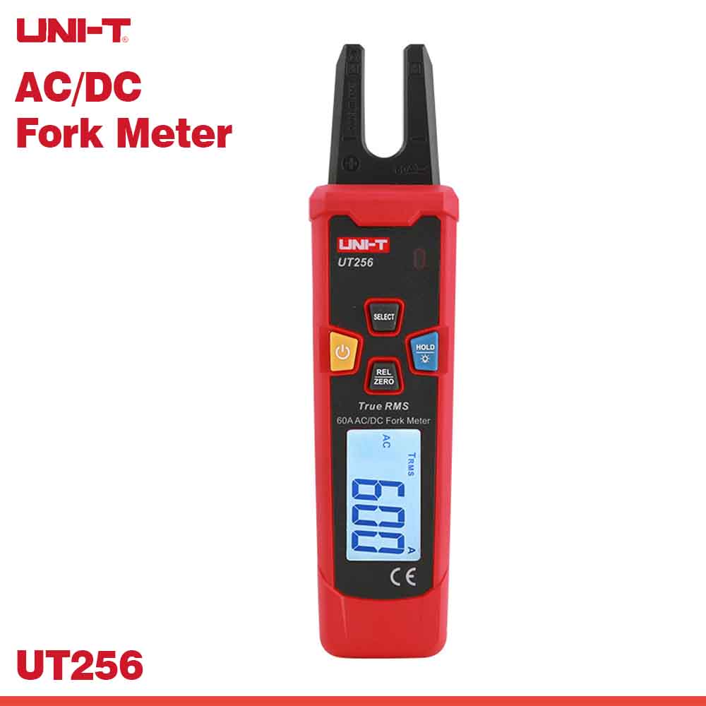 UT256 60A AC/DC Fork Meter