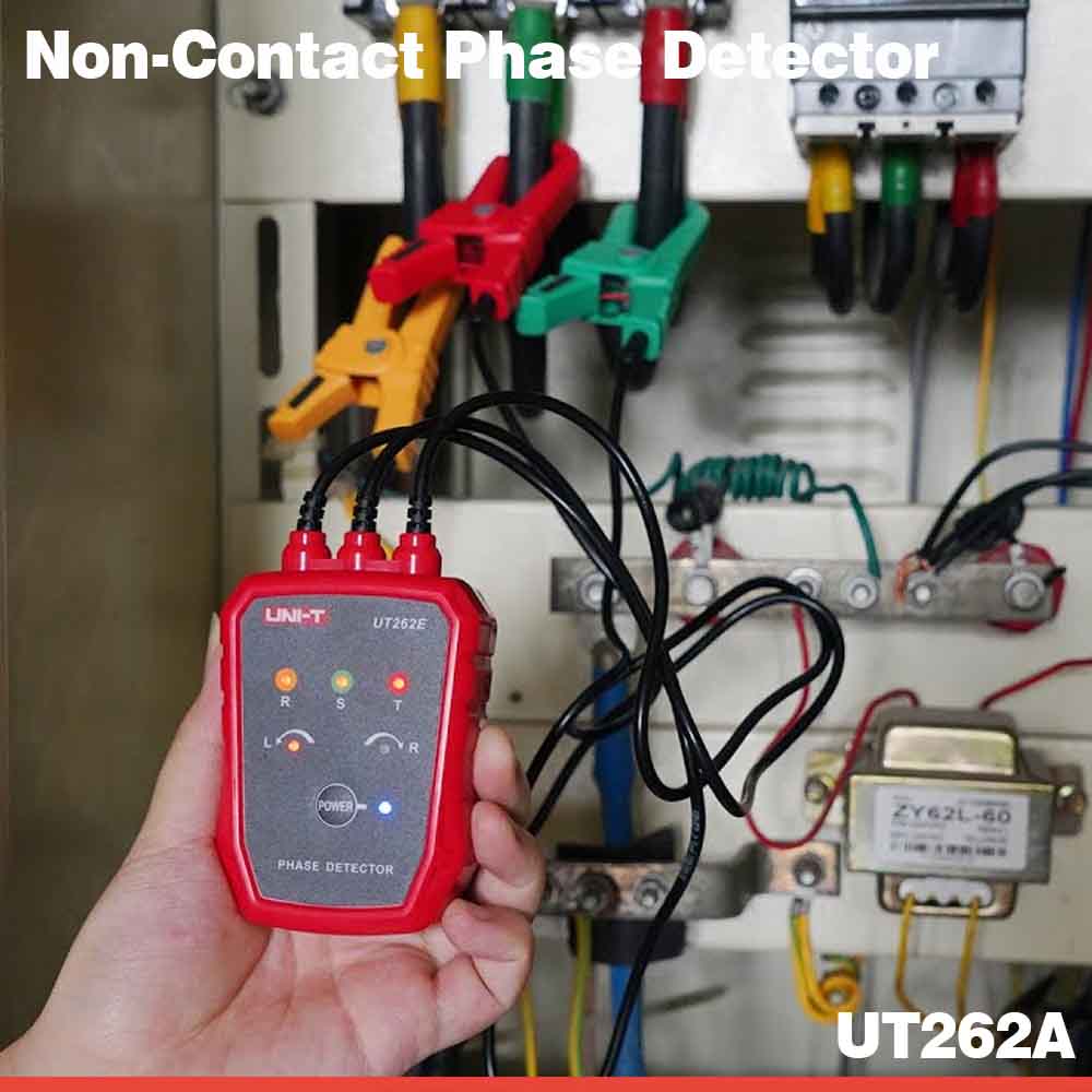 Non-Contact Phase Detector – Safe Phase Sequence & Live Wire Tester