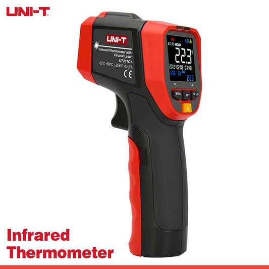 UT301+ IR Thermometer for HVAC, Electrical & Industrial Use
