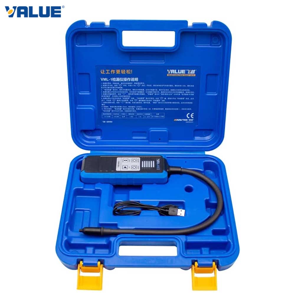 VALUE VML-1 Refrigerant Leak Detector for HVAC & Refrigeration Systems