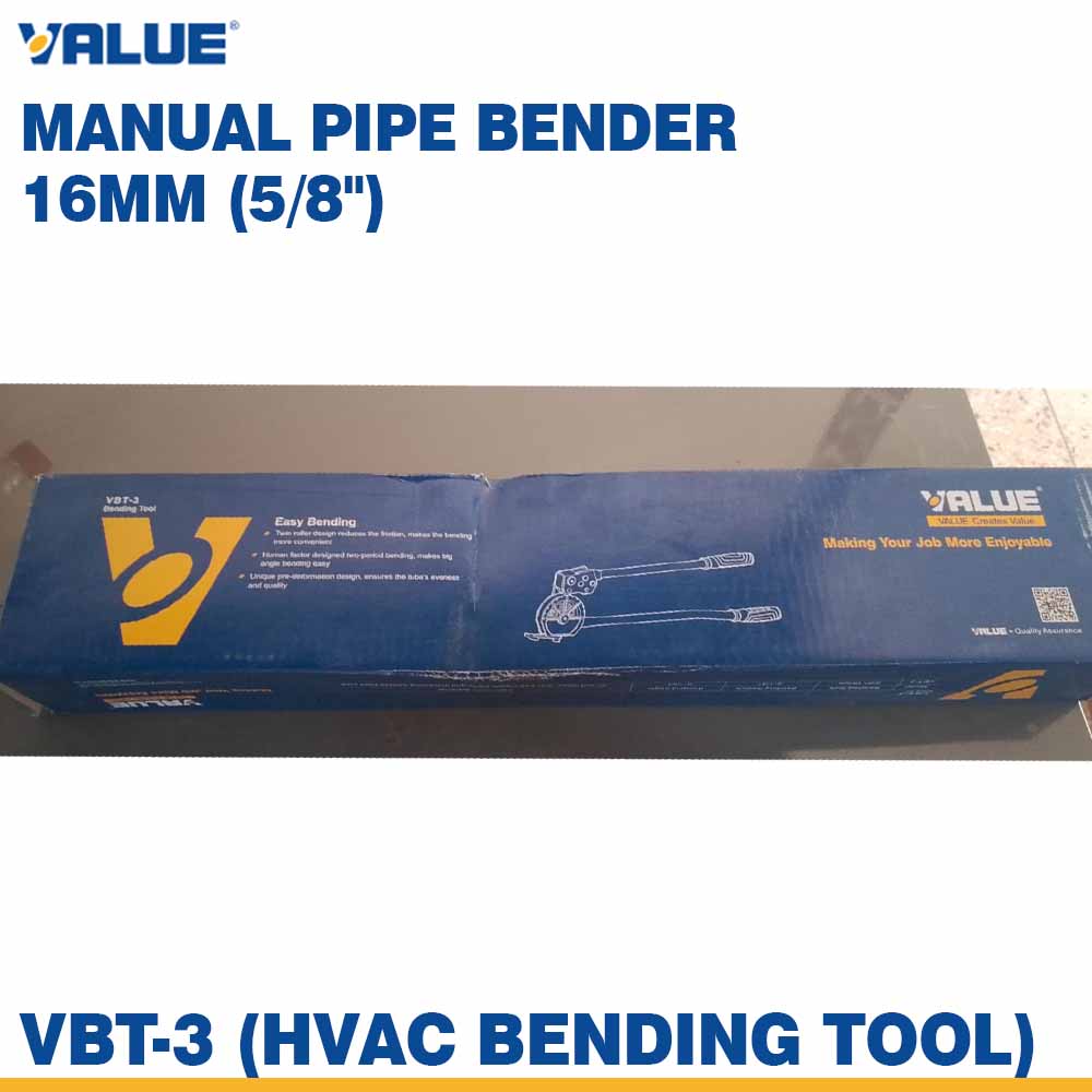 Buy VALUE VBT-3 Pipe Bender 16MM (5/8") for AC Installation & Refrigeration in Pakistan