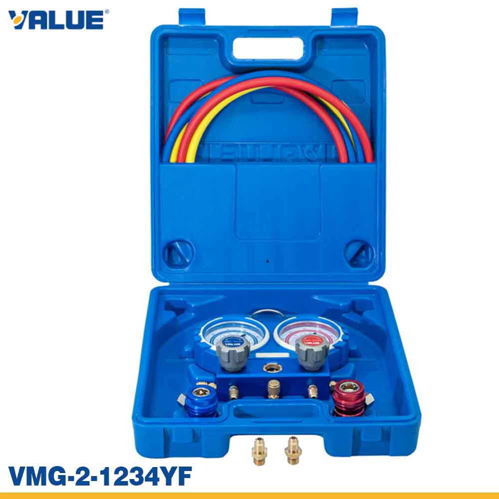 VALUE VMG-2-1234yf Manifold Gauge Set