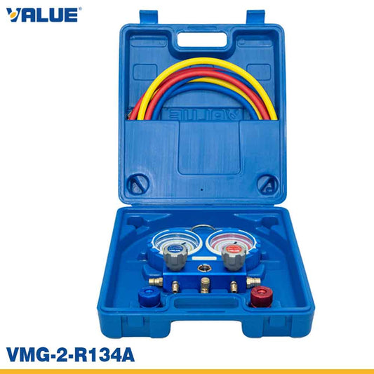VALUE VMG-2-R134a Manifold Gauge Set